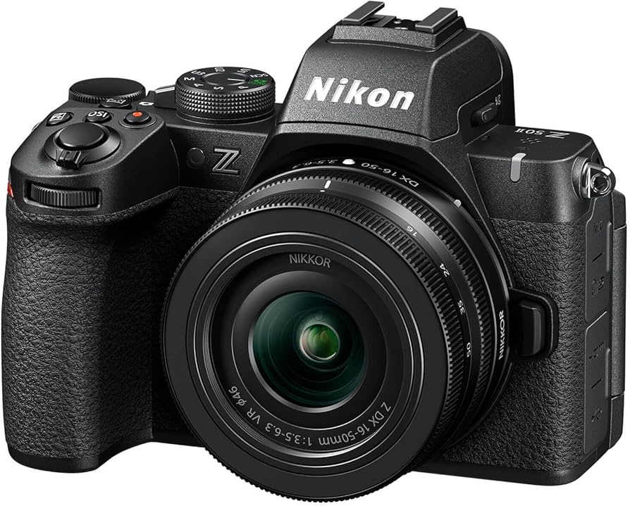 Amazon.com : Nikon Z50 II with Wide-Angle Zoom Lens | Compact